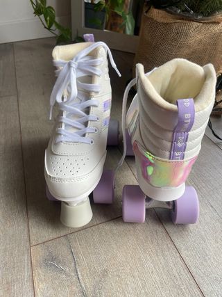 Patines Quad Oxelo Lila, talla 37