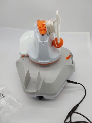 Bestway - Robot Limpiafondos Redondo Multicolor para Piscinas Automatico con Bateria De Litio AquaGlide
