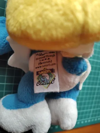 Peluche Pitufina 22cm