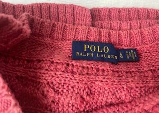 Jersey Ralph Lauren Rosa Talla L