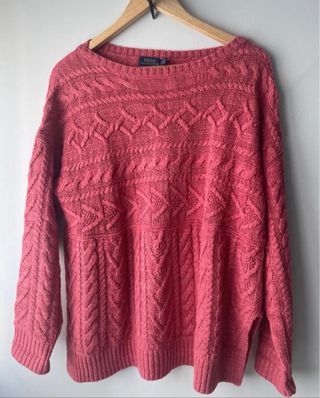 Jersey Ralph Lauren Rosa Talla L