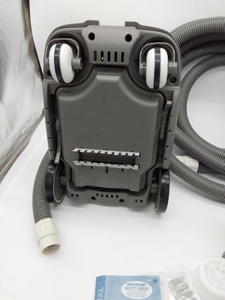 Intex Robot limpiafondos automático ZX100 para Piscinas Desmontables, limpiafondo a presión, Manguera Anti-enredos, Recipiente d