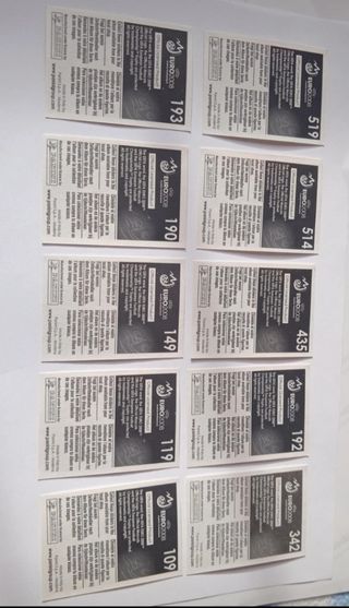 Cromos Panini Euro 2008 y 2016