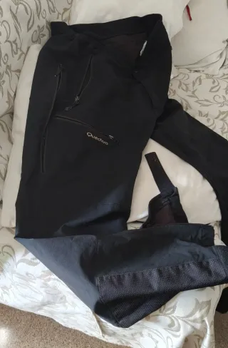 Pantalón de Nieve Esquiar Quechua Azul casi negro