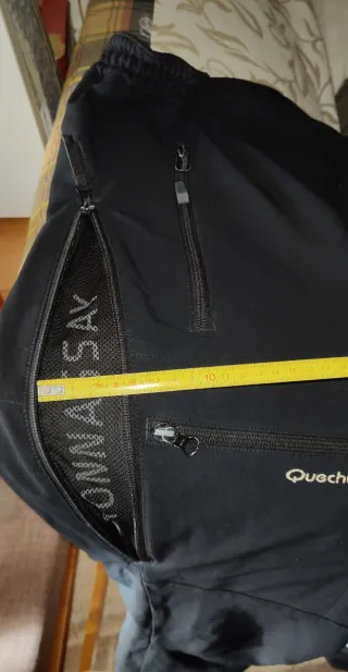 Pantalón de Nieve Esquiar Quechua Azul casi negro