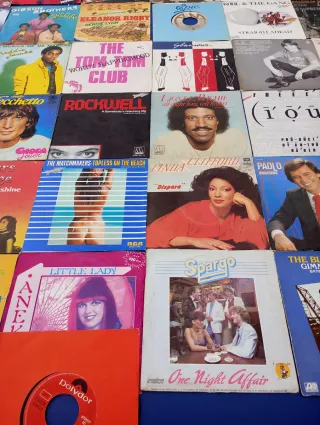 Lote Vinilos Singles 70s 80s Pop Rock