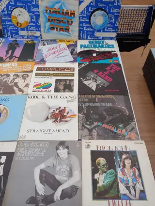 Lote Vinilos Singles 70s 80s Pop Rock
