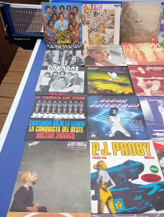 Lote Vinilos Singles 70s 80s Pop Rock