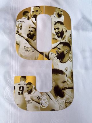 Camiseta original Real Madrid 2022 2023 Benzema 9