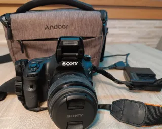 Cámara Sony SLT-A58 + Bolso y Cargador