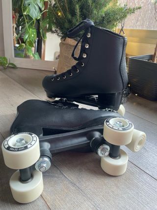 Patines Oxelo Quad 100 Negro Talla 40