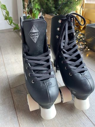 Patines Oxelo Quad 100 Negro Talla 40