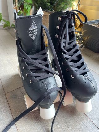 Patines Oxelo Quad 100 Negro Talla 40