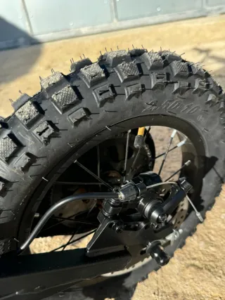 Minimoto elettrica per bambini blu 36v 500w