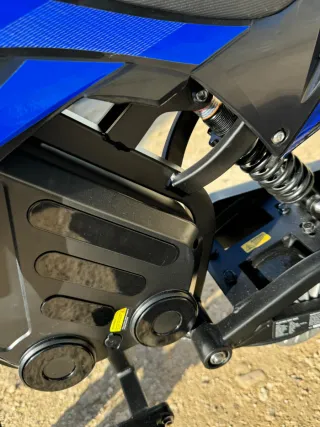 Minimoto elettrica per bambini blu 36v 500w