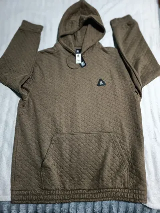 Sudadera DC Marrón Acolchada