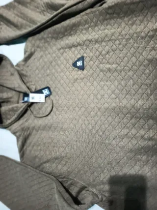 Sudadera DC Marrón Acolchada