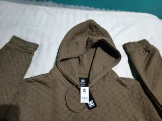 Sudadera DC Marrón Acolchada