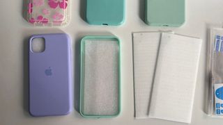 Pack 5 fundas iPhone 11 + 2 protectores