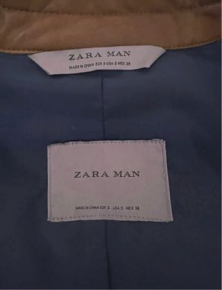 Cazadora Biker Marrón