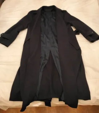 Trench uomo nero