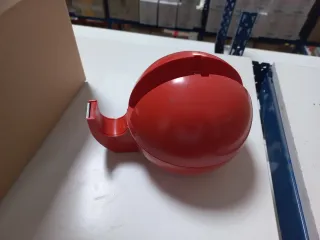 Soporte precinto mesa naranja