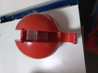 Soporte precinto mesa naranja