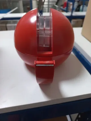 Soporte precinto mesa naranja