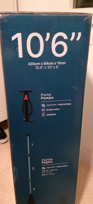 Tabla Paddle Surf Hinchable Decathlon 10'6