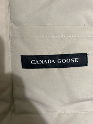 Chaleco Canada Goose Beige