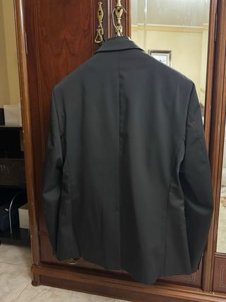 Americana traje Zara negra