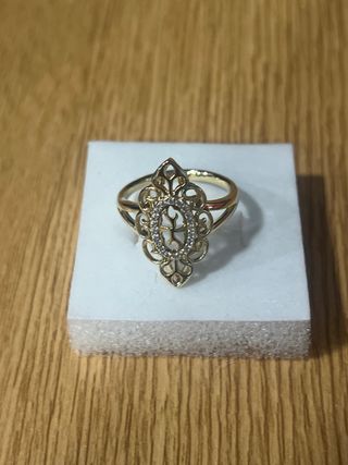 Anillo Oro Laminado 14k Talla 9