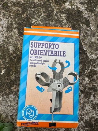 Soporte orientable para taladro
