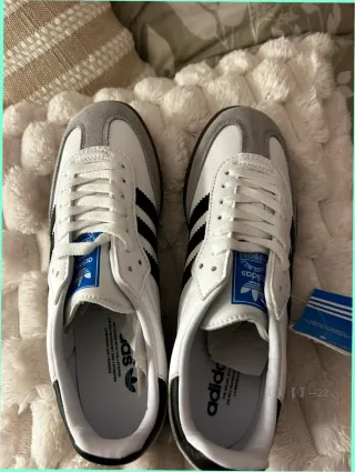 Adidas Samba OG Blancas/Grises