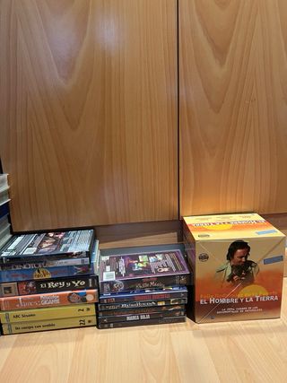 Lote VHS/DVD Películas + El Hombre y la Tierra