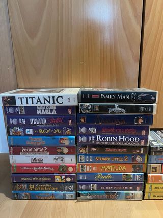 Lote VHS/DVD Películas + El Hombre y la Tierra
