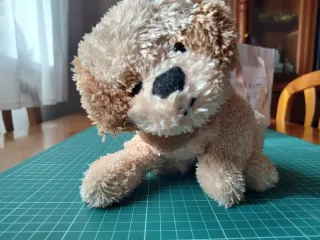 Peluche perro suave