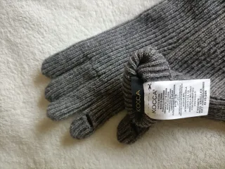 Guanti Kocca donna taglia unica grigi