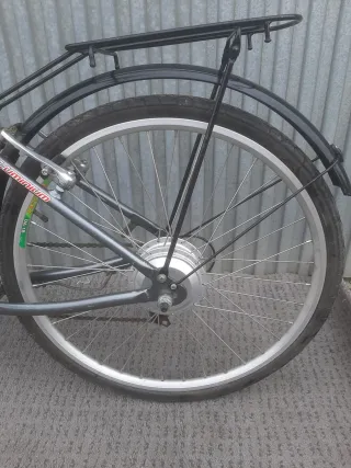 Bicicleta Eléctrica City Gris