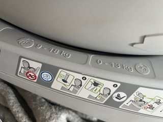 Silla coche Britax Römer Dualfix 0-13  de 9-18