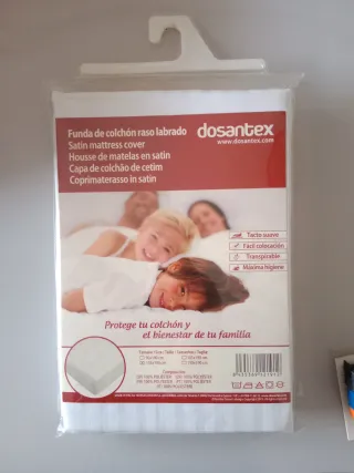 Funda de colchón Dosantex 135x190 cm