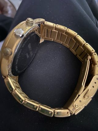 Reloj SKYLINE Hombre Dorado Cronógrafo