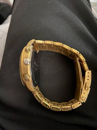 Reloj SKYLINE Hombre Dorado Cronógrafo