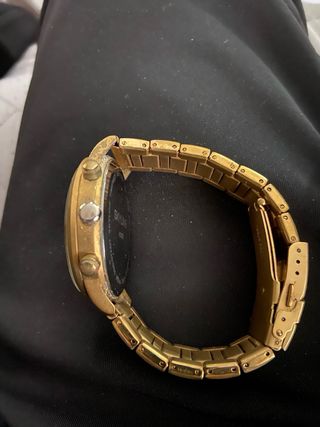 Reloj SKYLINE Hombre Dorado Cronógrafo