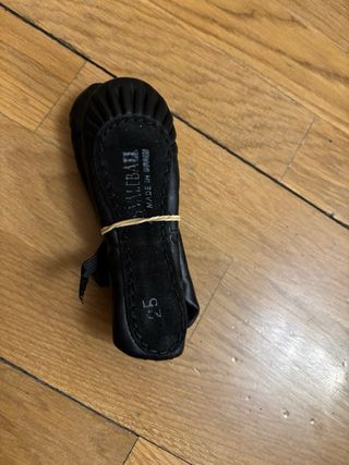 Sandalias de ballet negras