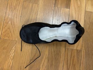 Sandalias de ballet negras