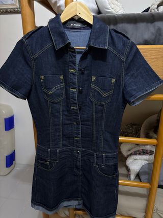 Vestido vaquero BLEND azul