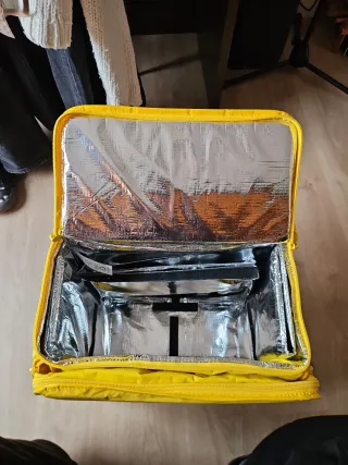 Mochila Térmica Plegable Glovo Repartos