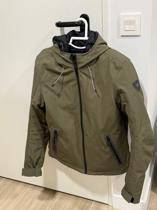 Chaqueta moto Rev'It impermeable, nueva, verde