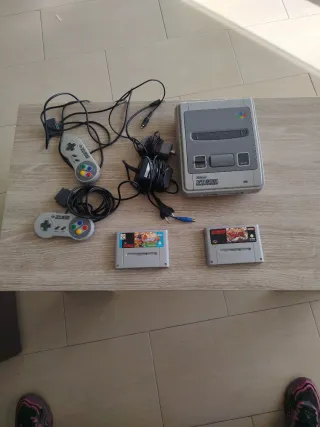 Super Nintendo Consola + Accesorios